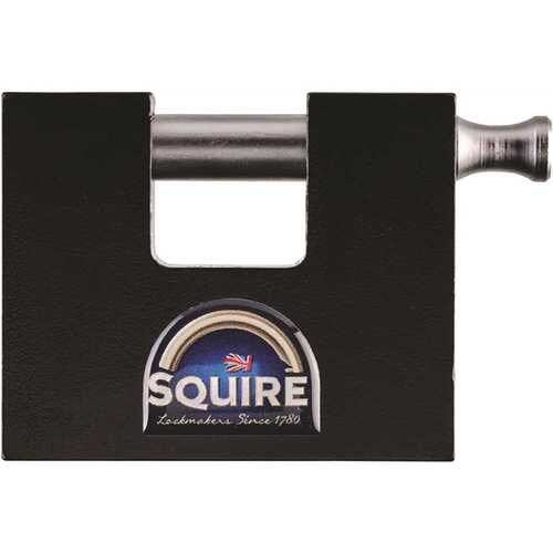 Squire Locks SQ-WS75S Stronghold Straight Shackle Freight Container Lock, Keyed