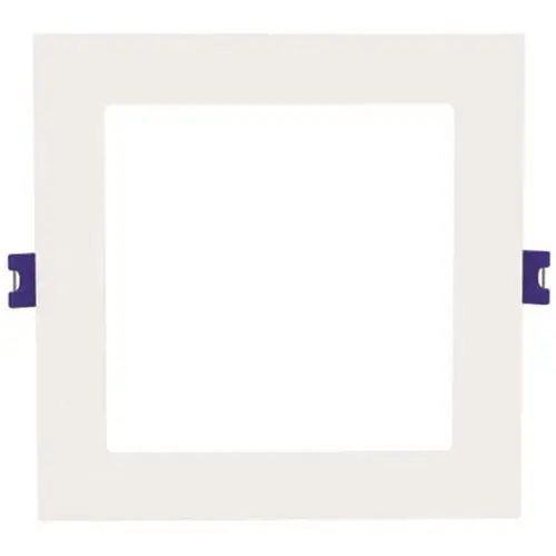 Lightolier 911401826184 5" LED Flat Downlight, Square, 900/1100 Lumen, 5 Cct, 13 Watt, White