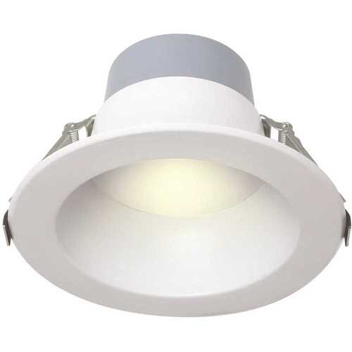 Lightolier 911401870081 4" LED Commercial Retrofit Downlight, 500/700/1000 Lm, 3 Cct, White