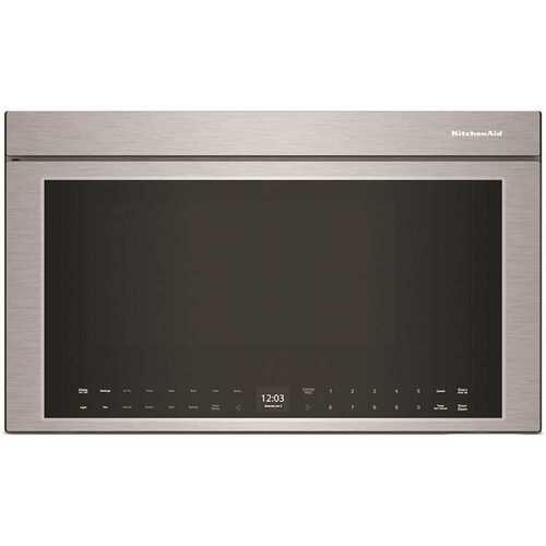 KitchenAid KMMF530PPS 1.1 Cu. Ft. Multifunction Over-The-range Microwave, Stainless Steel