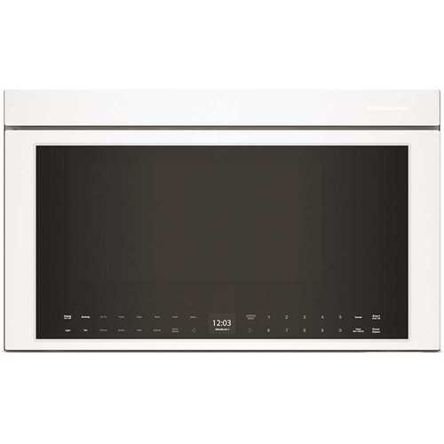 KitchenAid KMMF530PWH 1.1 Cu. Ft. Multifunction Over-The-range Microwave Oven In White