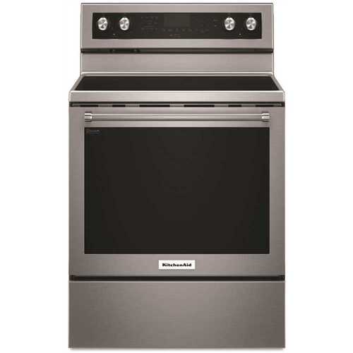 KitchenAid KFEG500ESS 30 In. 6.4 Cu.ft. 5 Element Electric Convection Range/stainless Steel