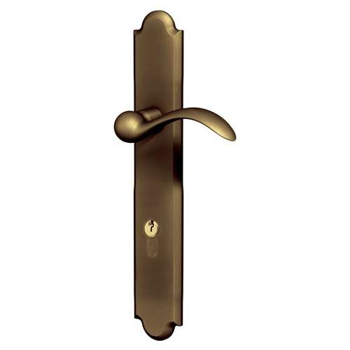 Boulder Multi Point Trim Passage Configuration 1 Antique Brass Finish