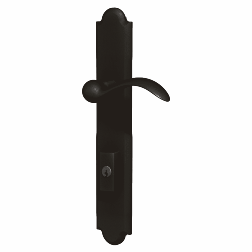 Boulder Multi Point Trim Keyed Entry with Turn Knob Configuration 3 Oil Rubbed Bronze Finish