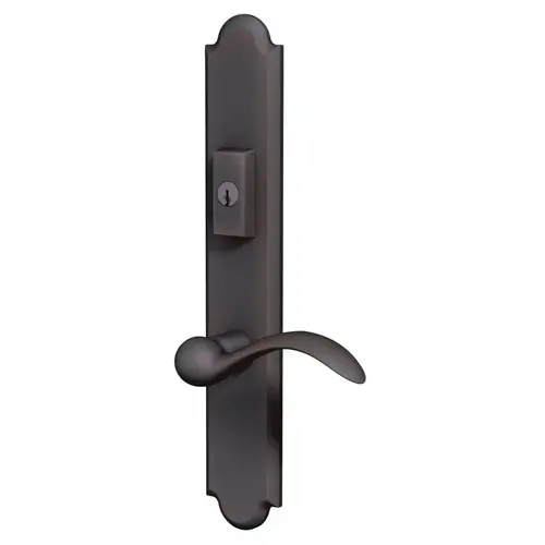 Boulder Multi Point Trim Inactive Outside and Active Inside Configuration 5 Venetian Bronze Finish