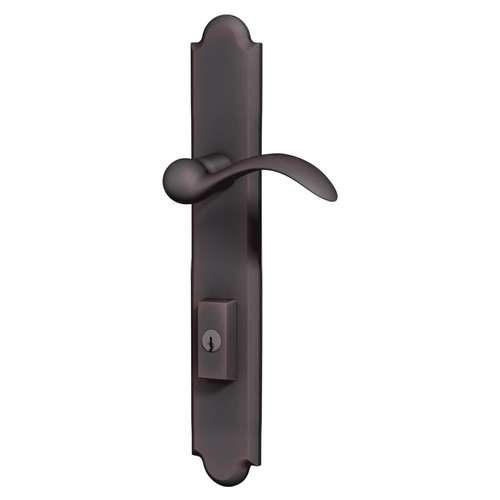 Boulder Multi Point Trim Passage Configuration 3 Venetian Bronze Finish