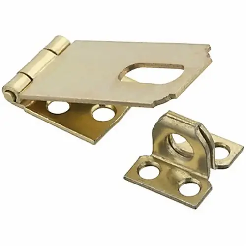 V30 2-1/2" Safety Hasp Brass Finish - pack of 5