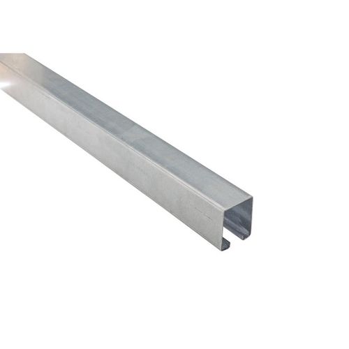 National Hardware N104901XCP4 5114 10' Plain Box Rail Galvanized