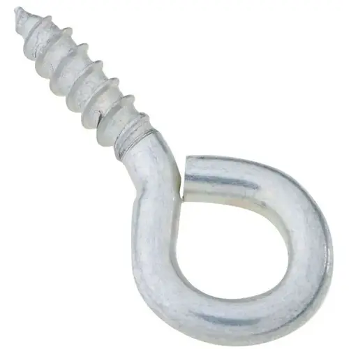 V2012 #104 Medium Screw Eye Zinc Plated Finish - pack of 30