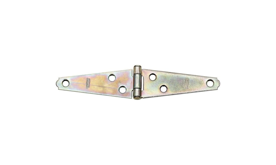 Zinc Light Strap Hinge National Hardware N127-431 12 Pack 280BC 3 in