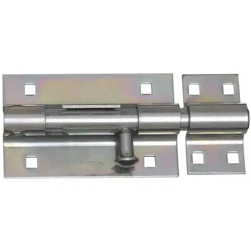 V832 5" Extra Heavy Barrel Bolt Zinc Plated Finish