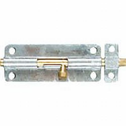 V834 5" Barrel Bolt Galvanized Finish