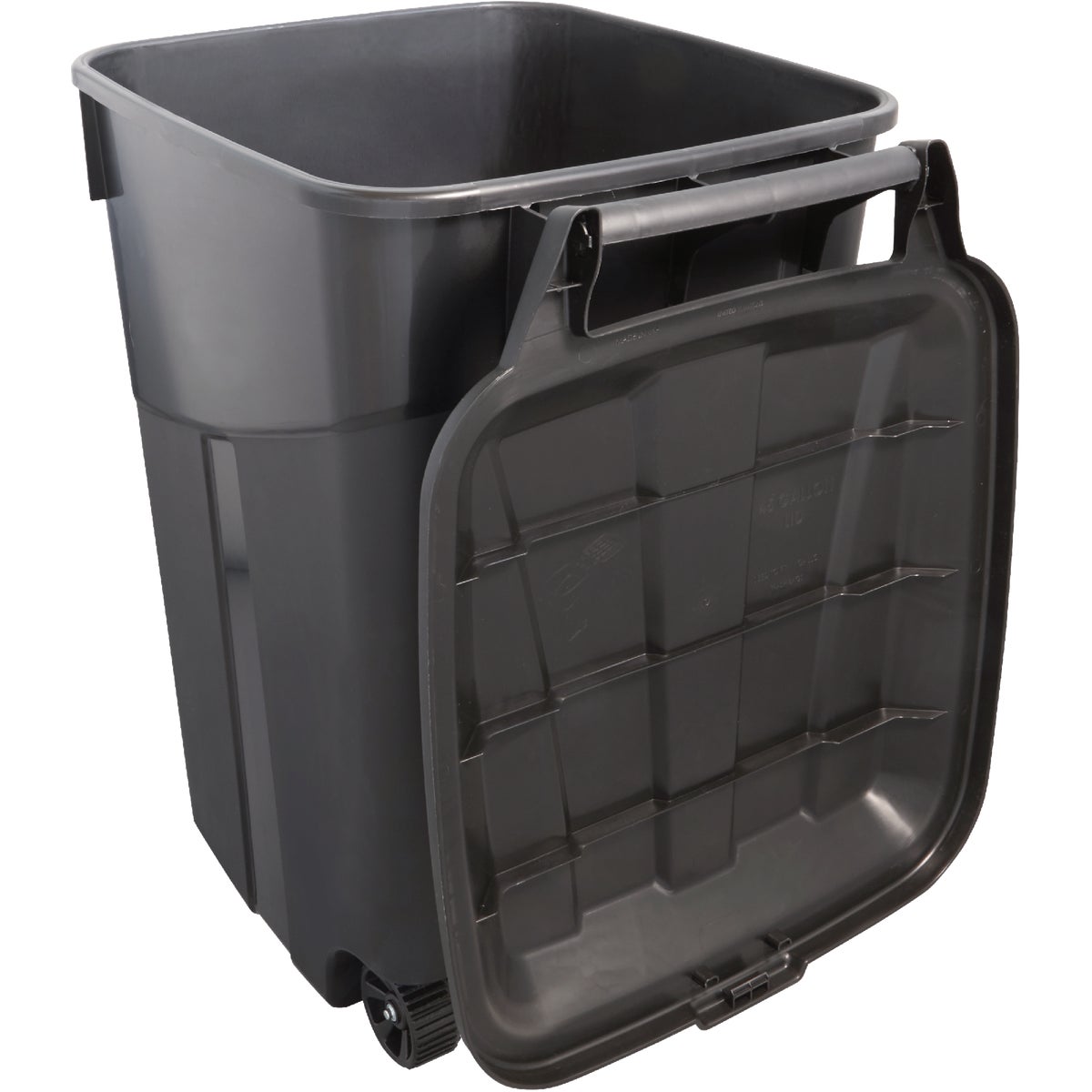 United Solutions TI0073-XCP5 Wheeled Trash Can, 45 gal