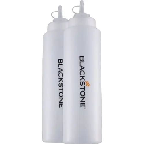 Blackstone 5435 Basting Bottle Culinary Plastic Black/Silver Black/Silver Pair