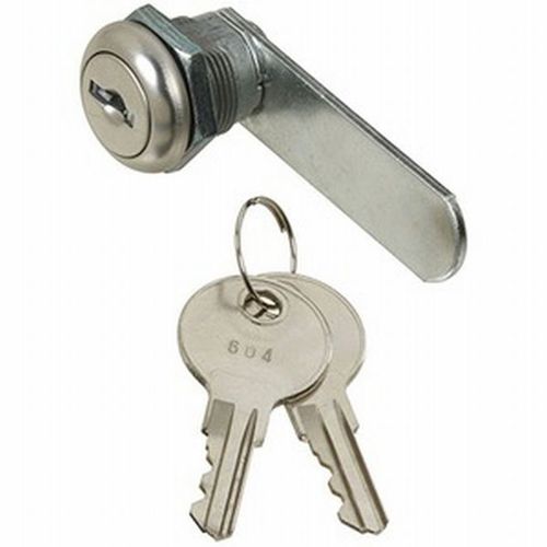 VKA825 1/4" Door / Drawer Keyed Alike Utility Lock Chrome Finish