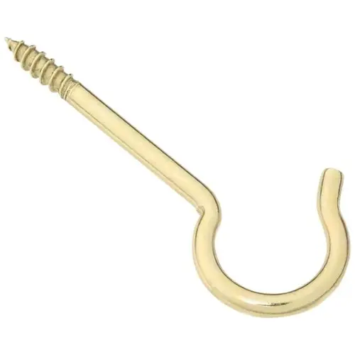 V2041 6" Ceiling Hook Solid Brass Finish