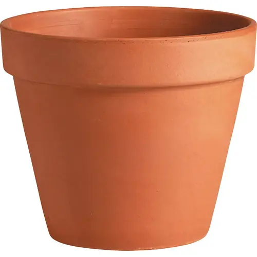 Deroma 01110PZ 4.3 In. Red Terra Cotta Clay Standard Planter