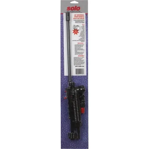 Solo 4900170N 28 In. Universal Wand and Shut-Off Valve Assembly With Lock-On/Lock-Off