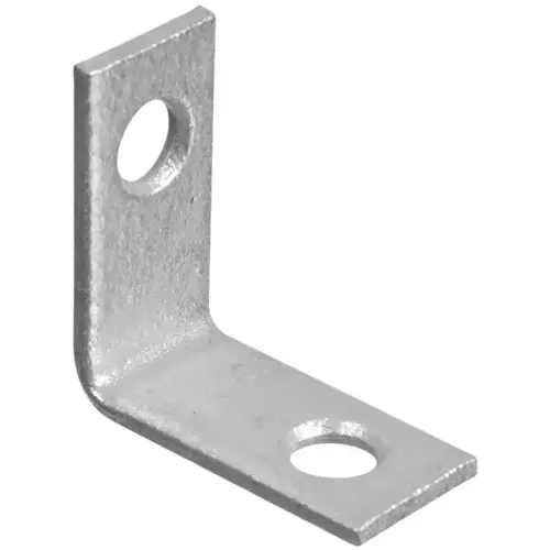 V115 1" x 1/2" Corner Brace Galvanized Finish - pack of 5