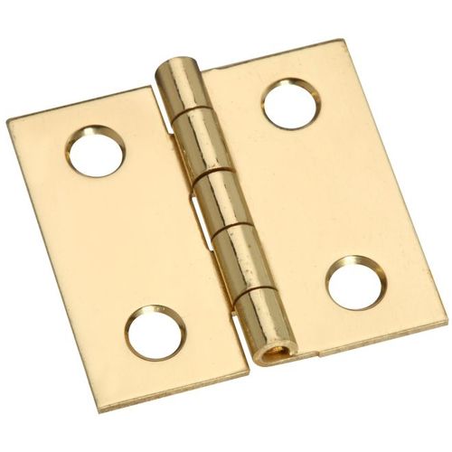 V1802 1" x 1" Hinge Solid Brass Finish - pack of 20