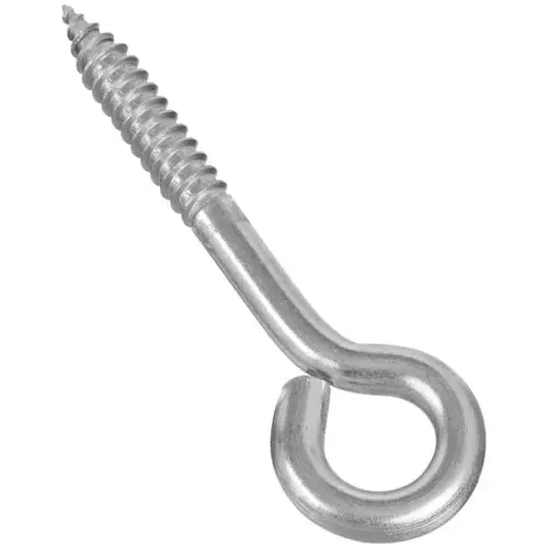 2151BC 5/16" x 4" Lag Screw Eye Stainless Steel Finish - pack of 10