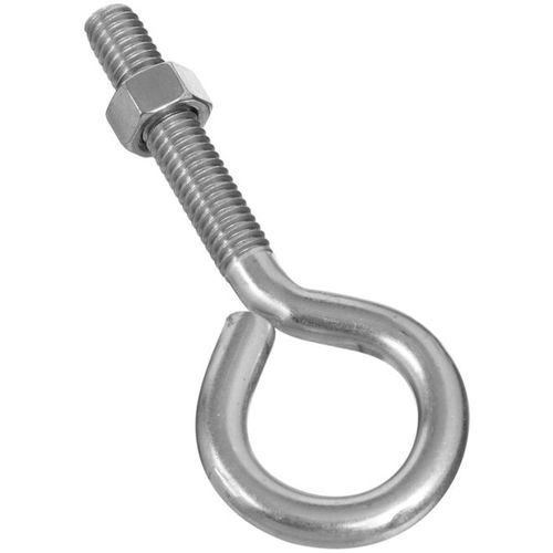 2161BC 3/8" x 4" Eye Bolt Stainless Steel Finish - pack of 10