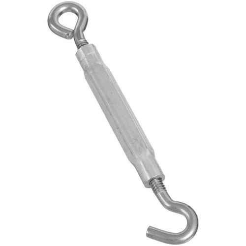 2173BC 1/4" x 7-1/2" Hook / Eye Turnbuckle Stainless Steel Finish