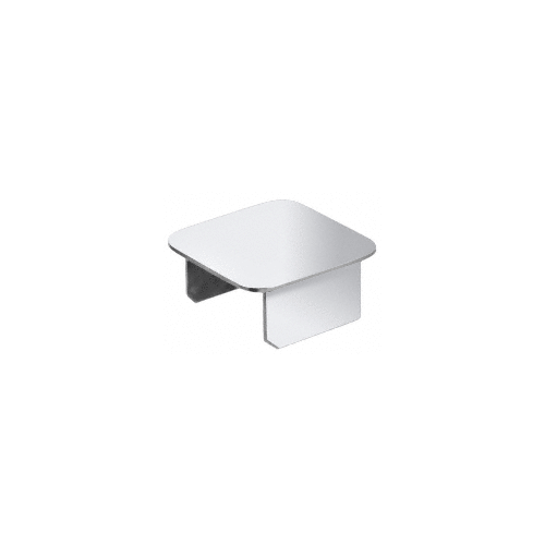 Polished Stainless 2" Square End Cap