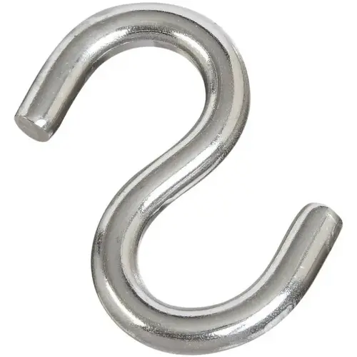 2078BC 2-1/2" Open S Hook Stainless Steel Finish