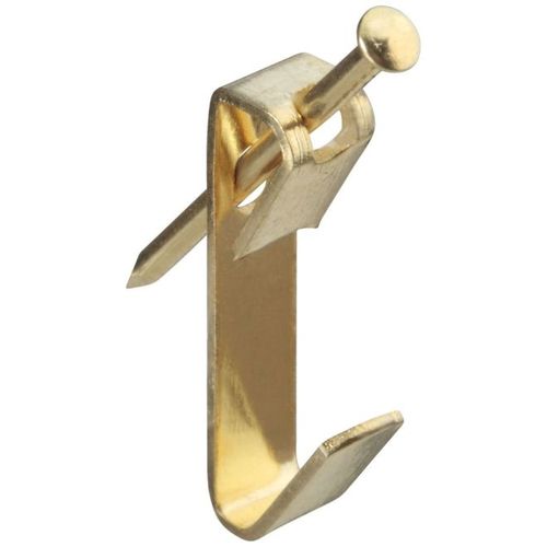 V2530 30 Pound Picture Hanger Brass Finish