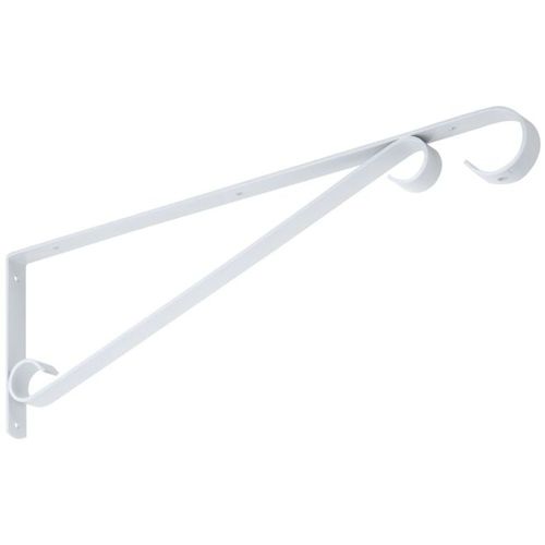 V2656 15" Plant Brackets / Sign Holder White Finish