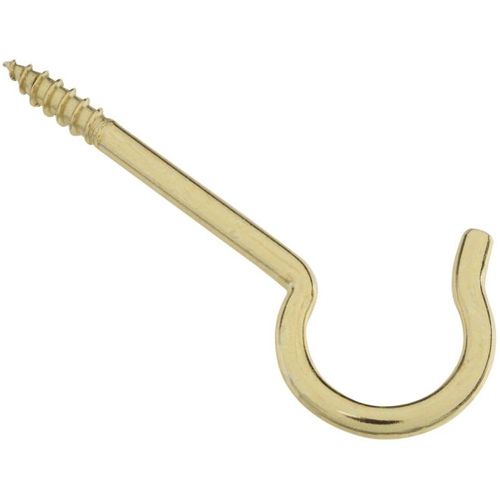 BB2041 6" Ceiling Hook Solid Brass Finish