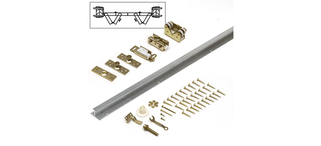 Crl 200fd602 60 Bi Fold Hardware 2 Door Kit