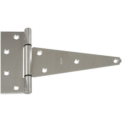 National Hardware N342824 BB285 8" Extra Heavy T Hinge Stainless Steel Finish