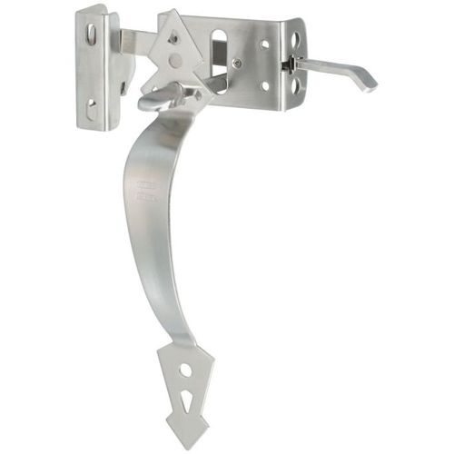 National Hardware N348508 V427 Professional Choice Heavy Duty Thumb Latch Stainless Steel Finish