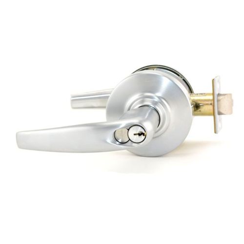 Non Handed Satin Chrome Finish 626 Schlage ND50RD-RHO-626 Grade 1 Entrance/Entry/Office 2-3/4 Backset Zinc; Wrought Brass Or Bronze 