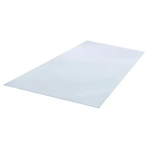 Plastkolite 1AU0187A-XCP10 OPTIX 18" x 24" x 0.093 (3/32") Clear Acrylic Sheet - pack of 10
