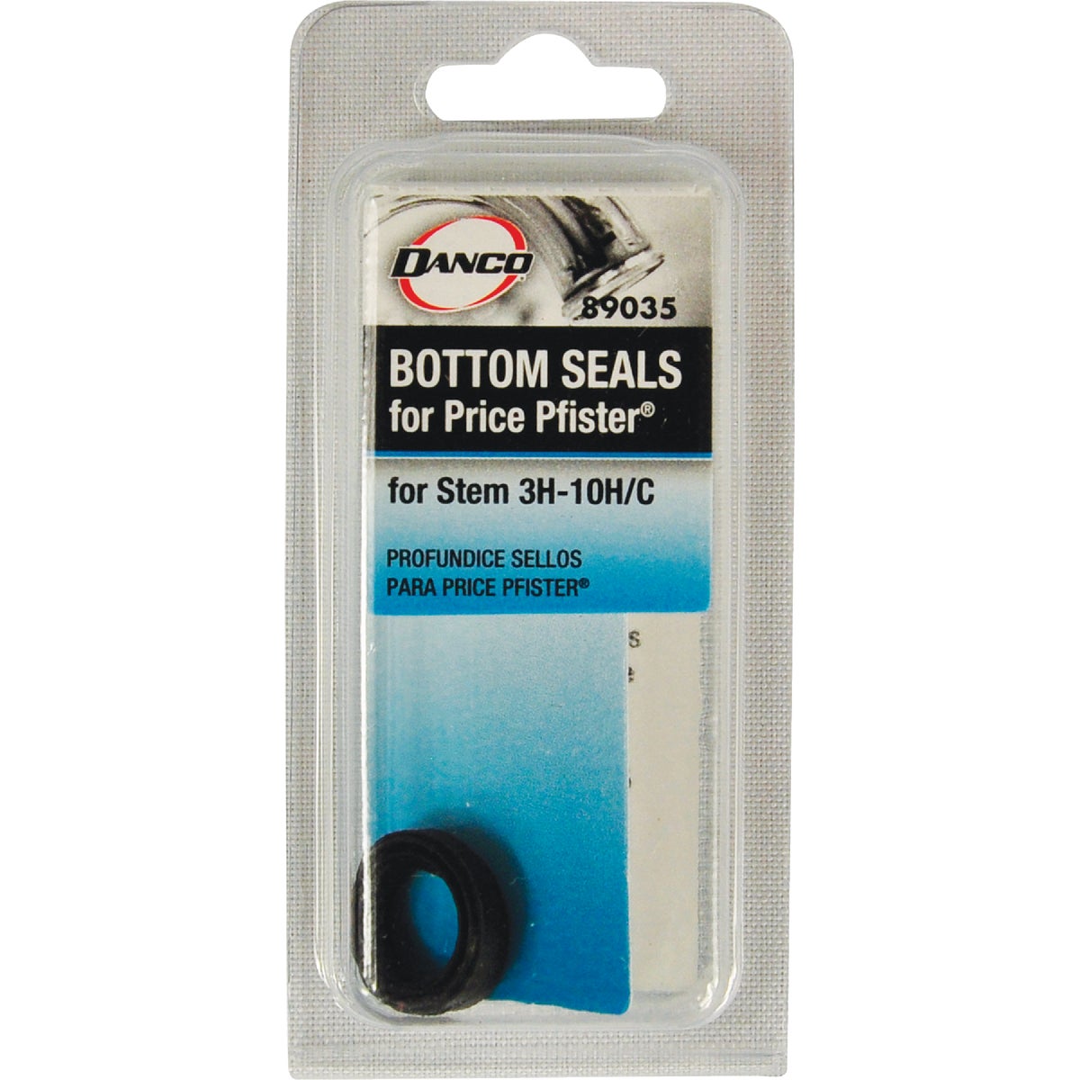 H♡ Danco 89035 Bottom Seal, Durable, Rubber, Black, For: Price