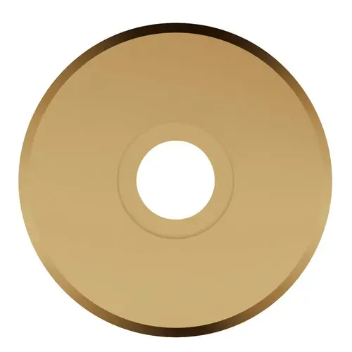 2-5/8" Contemporary Round Single Privacy Rose Vintage Brass Finish