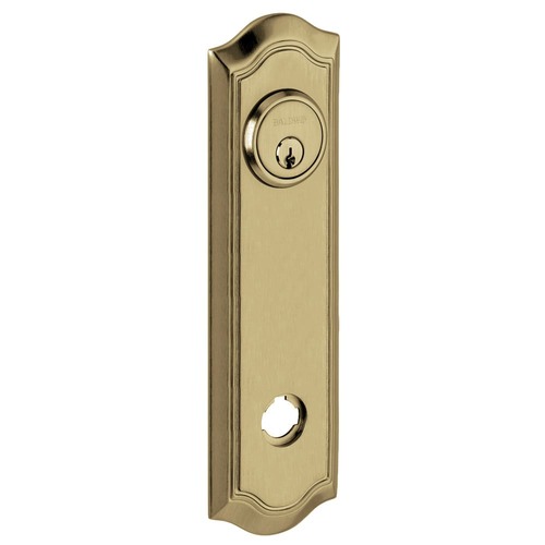 10-3/20" Bethpage Right Hand Single Privacy Rose Vintage Brass Finish