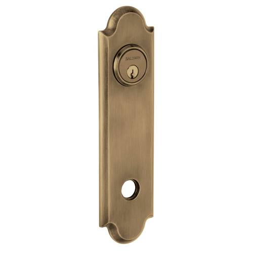 10-5/9" Arch Right Hand Single Privacy Rose Antique Brass Finish