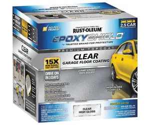 ◆おちゃ◆ Rust-Oleum 292514 EPOXYSHIELD Floor Coating Kit, High-Gloss