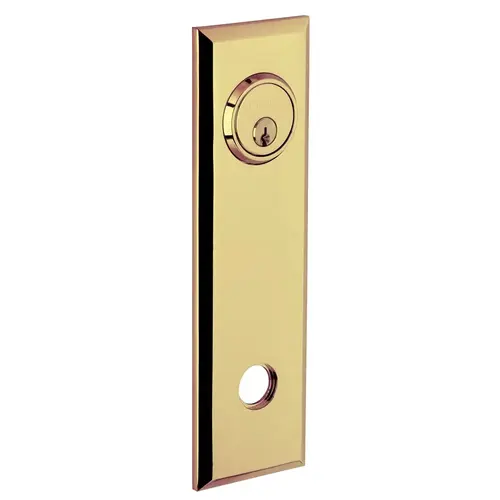 9-2/5" Square Passage Rose Pair Unlacquered Brass Finish