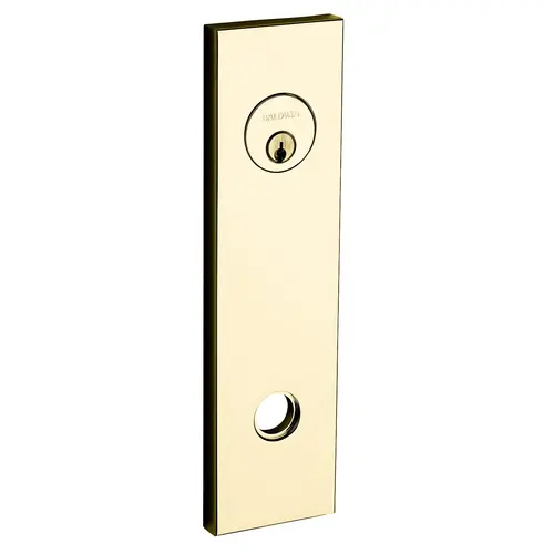 R048 Rose Entry Egress Kit with Lever Adaptor Lifetime Brass Finish