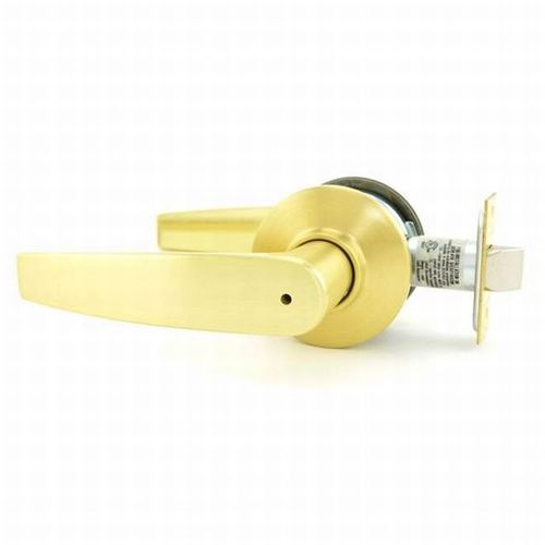 S Series Privacy Jupiter with 16-203 Latch 10-001 Strike Satin Brass Finish