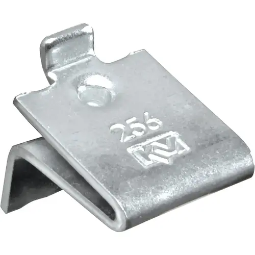 256 Series Zinc Mortise-Mount Pilaster Shelf Support (12-Count)