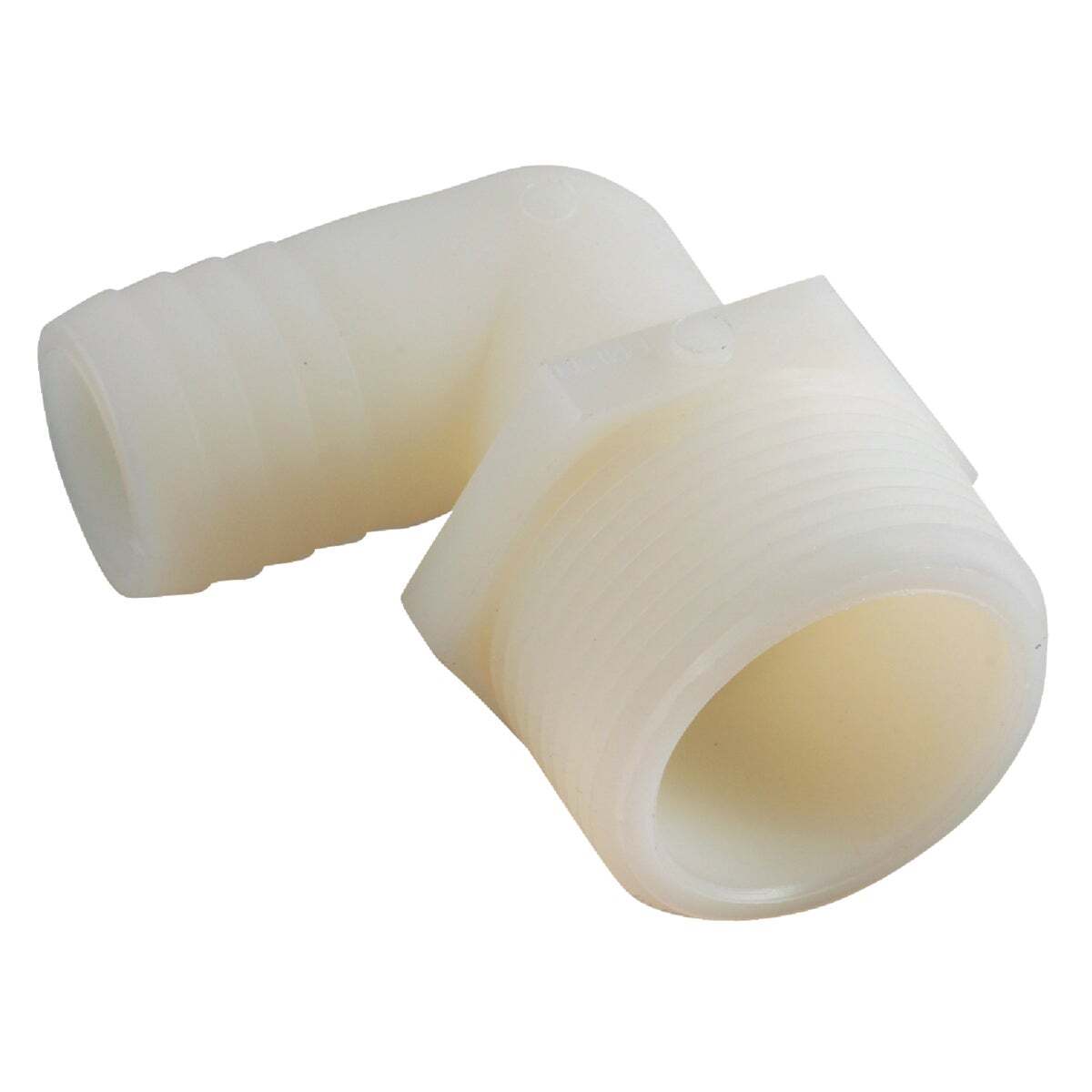 Anderson Metals 53720-0604-XCP10 Hose Elbow, 3/8 in, Barb, 1