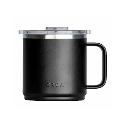 ORCA CP16BK 16 Oz. Black Camper Coffee Mug