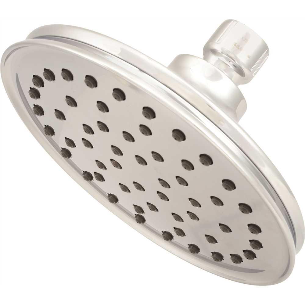 Seasons S1213606CP Chrome 6.3" Diameter Rain Shower, 1.75 GPM