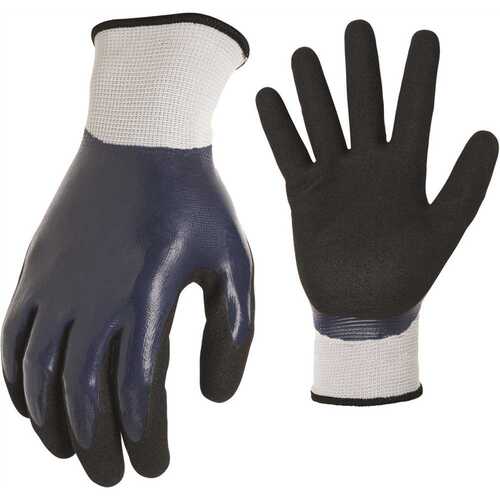 AWP 44018-26 Nitrile Coated Water Resistant Work Gloves X-Large